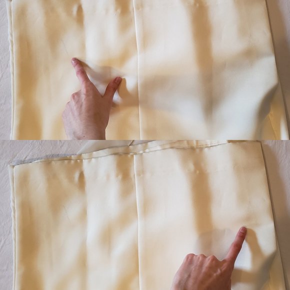 Off-white sheath dress prom bridal bridesmaid 6P - Picture 8 of 11